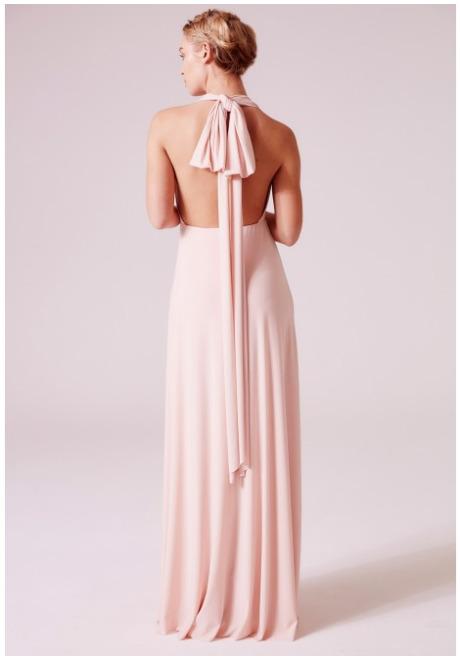 Alexis Multiway Maxi Dress In Nude