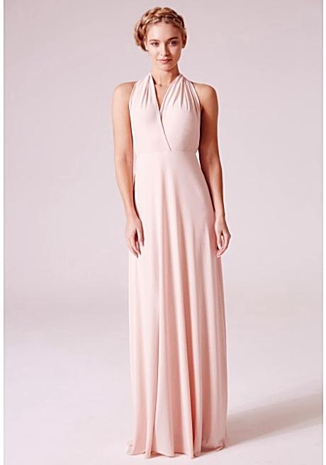 Alexis Multiway Maxi Dress In Nude