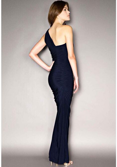 Angelina Maxi Dress in Navy