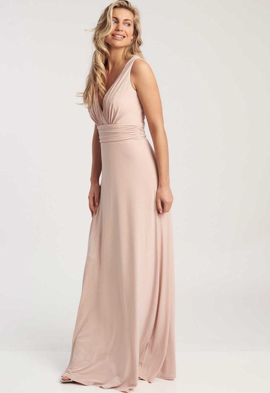 Lana Soft Peach Maxi Dress