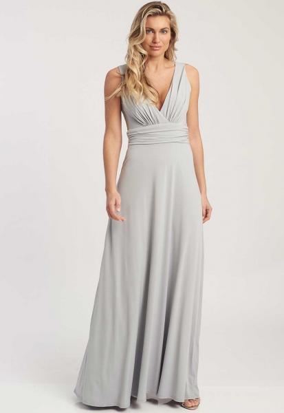 Dove gray best sale bridesmaid dress