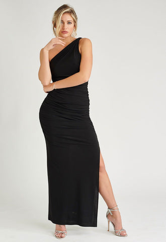 Angelina Maxi Dress in Black
