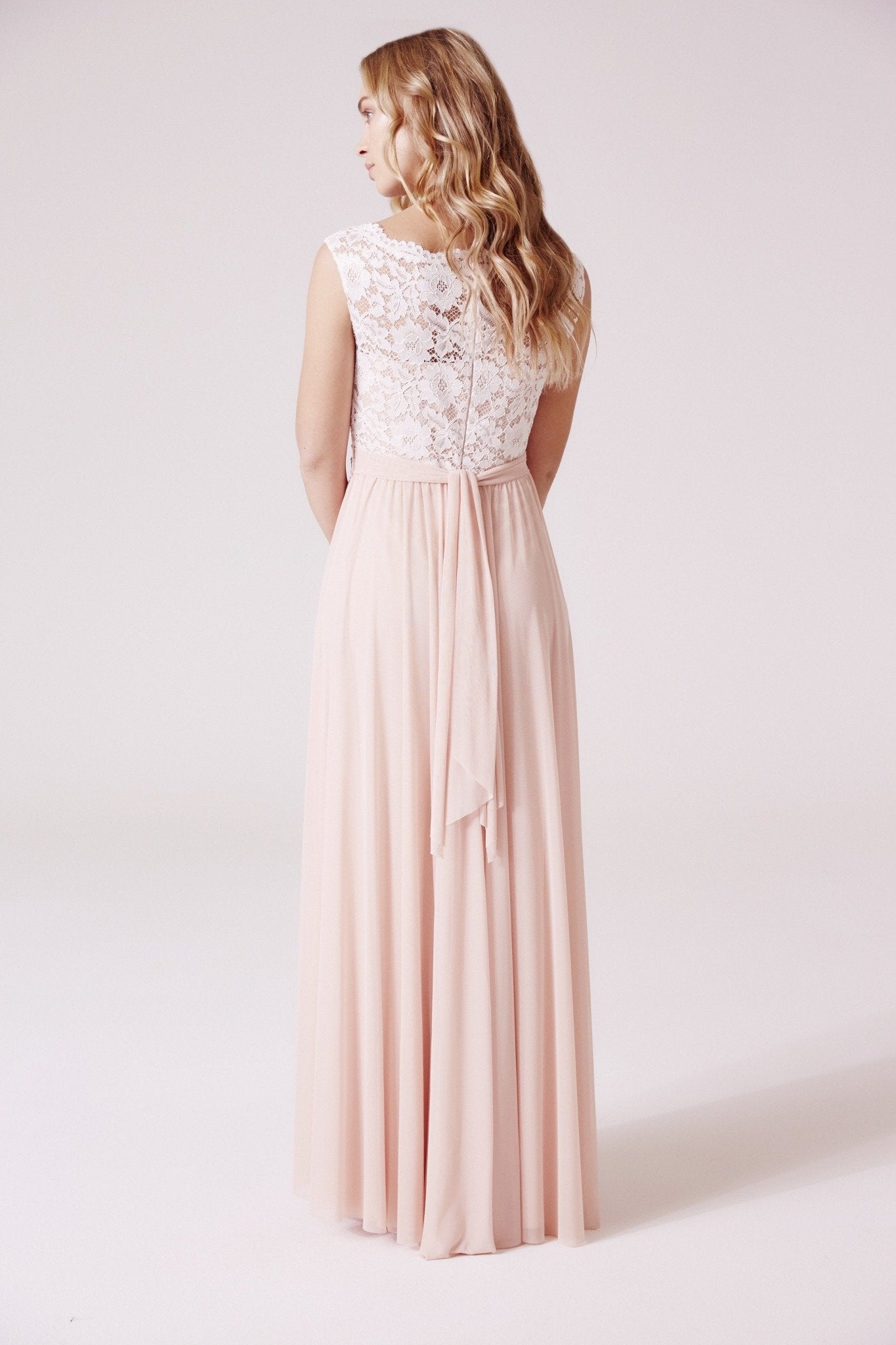 Emilia Maxi Dress With Lace Bodice